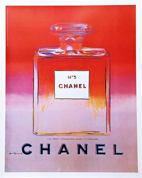 chanel warhol|Chanel no 5 original formula.